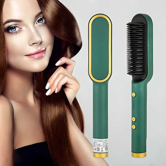 SleekBrush™ -Professional Electric Hair Straightener Comb Brush