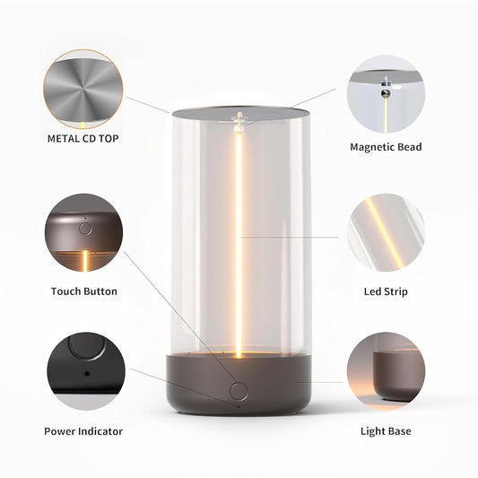 GlowBeam™-Magnetic lamp light