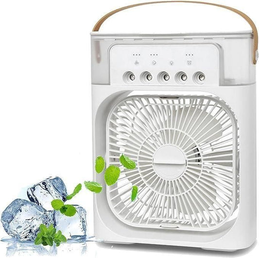 FrostyFan™ Mini Fan– Cool Air, Clean Living | 2-in-1 Purifier & Fan | Breathe Easy Anywhere