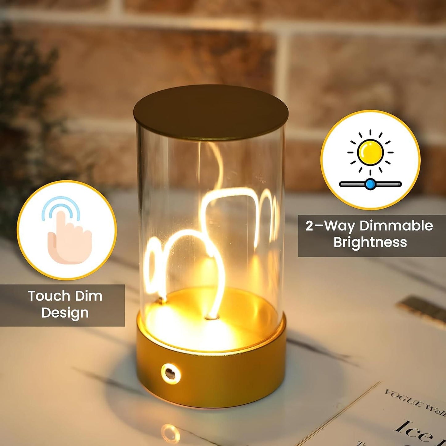 GlowBeam™-Magnetic lamp light